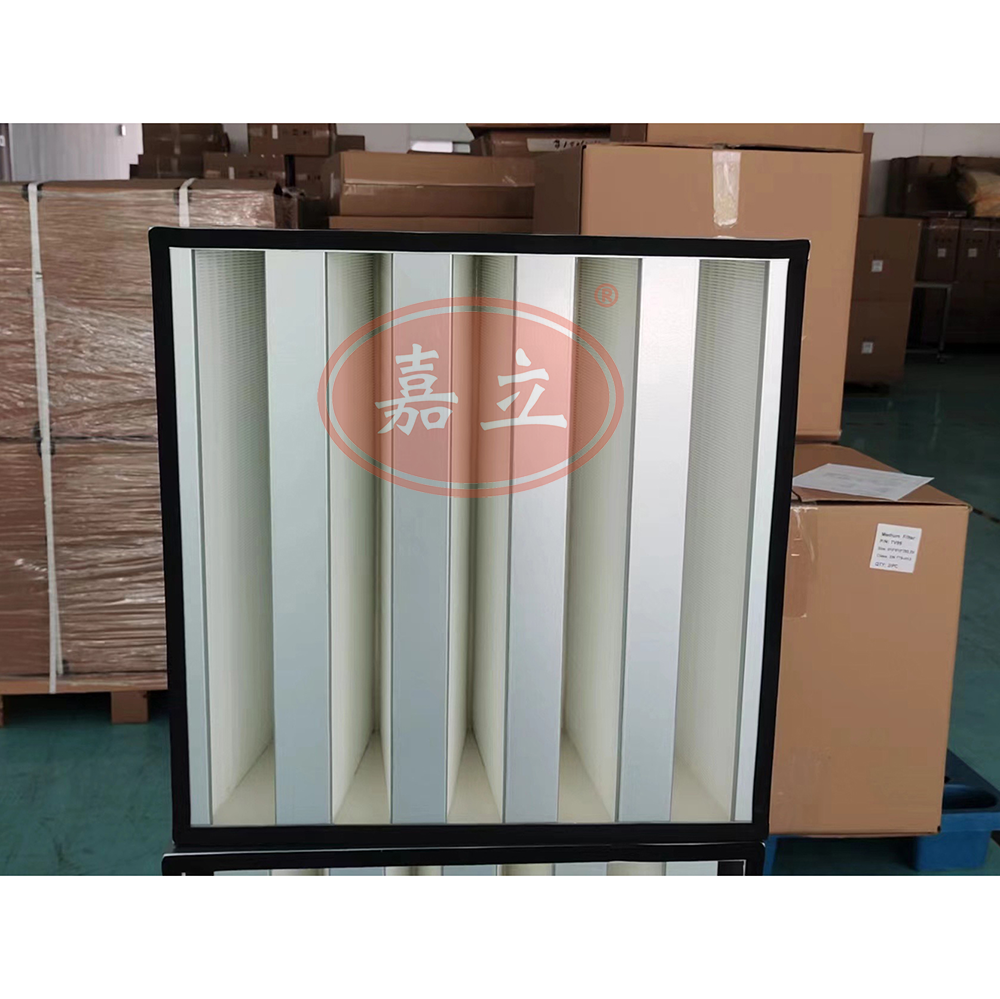威县W型V型密褶式箱式过滤器